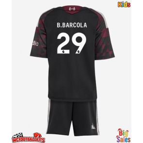 Liverpool Bradley Barcola #29 Replica Third Stadium Kit for Kids 2026-27 Short Sleeve (+ pants)